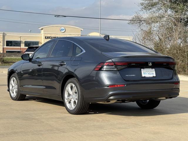 new 2025 Honda Accord car, priced at $29,445