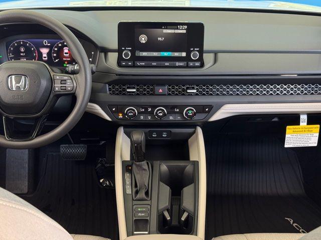 new 2025 Honda Accord car, priced at $32,165