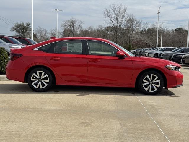 new 2025 Honda Civic car, priced at $25,400