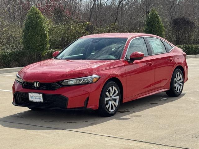 new 2025 Honda Civic car, priced at $25,400