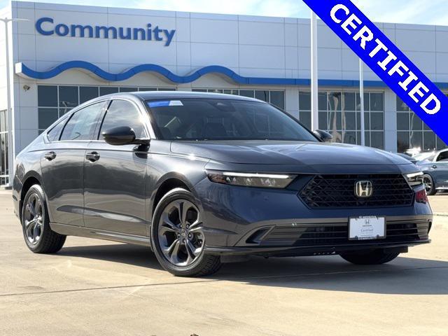 used 2023 Honda Accord Hybrid car, priced at $28,750