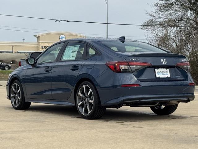 new 2025 Honda Civic Hybrid car, priced at $33,555