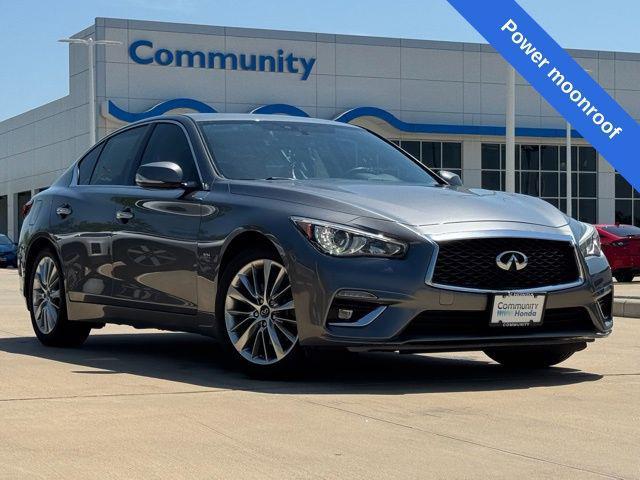 used 2018 INFINITI Q50 car, priced at $19,000
