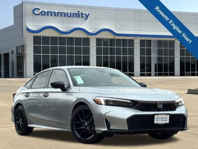 new 2025 Honda Civic car, priced at $27,400