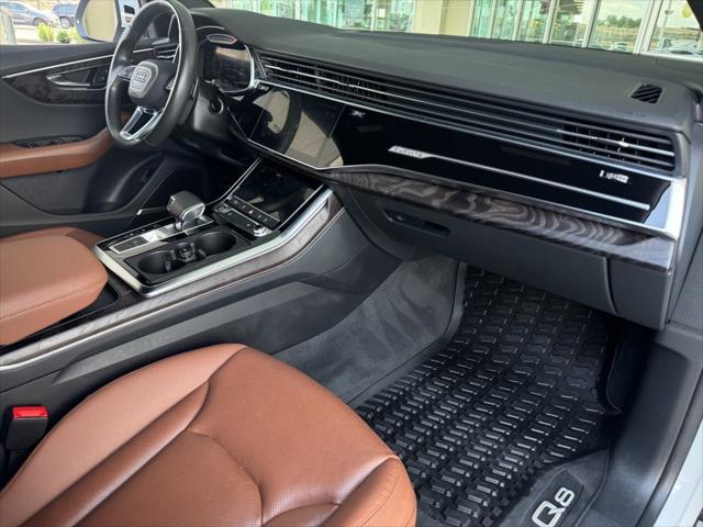 used 2021 Audi Q8 car, priced at $37,222