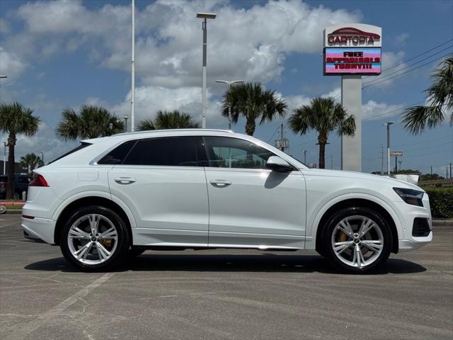used 2021 Audi Q8 car, priced at $37,222