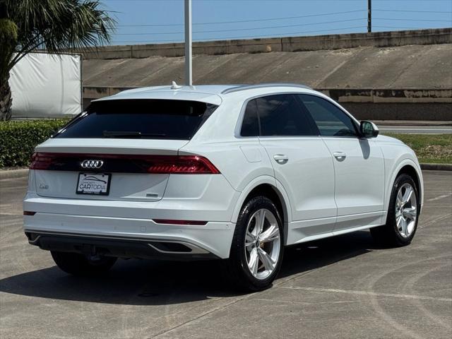 used 2021 Audi Q8 car, priced at $37,222
