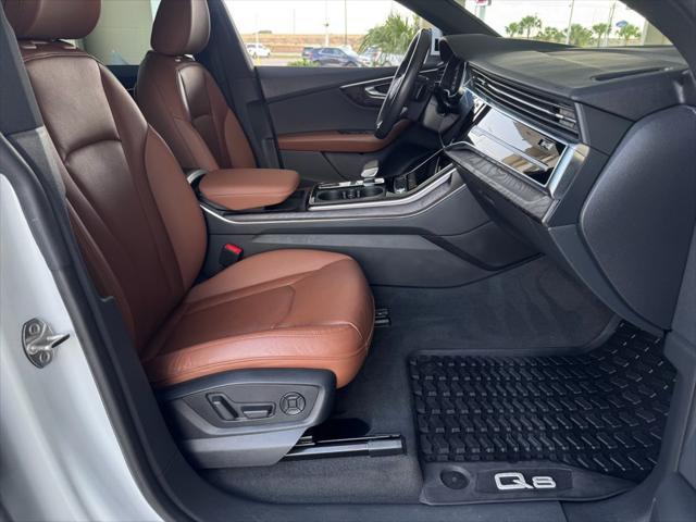 used 2021 Audi Q8 car, priced at $37,222