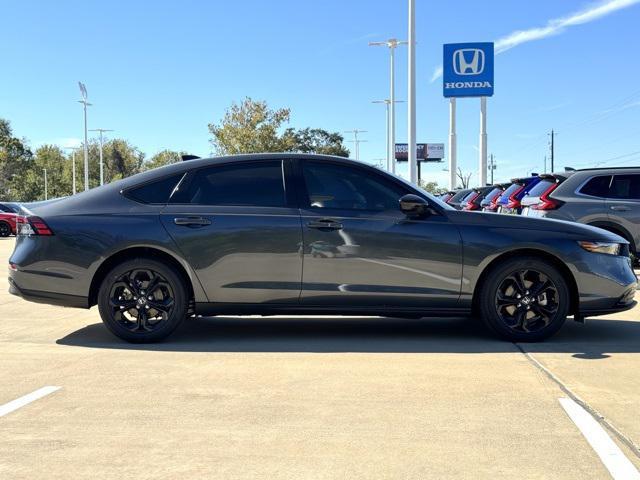 new 2025 Honda Accord car, priced at $31,655