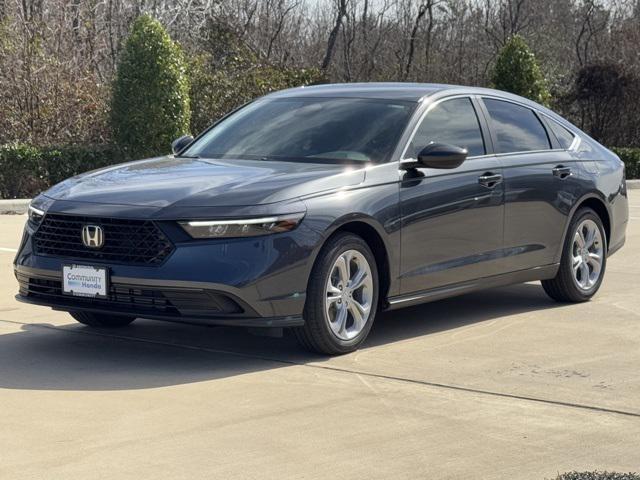 new 2025 Honda Accord car, priced at $29,445