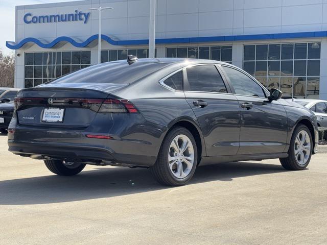 new 2025 Honda Accord car, priced at $29,445