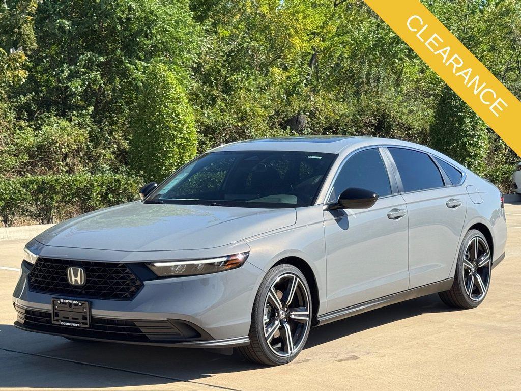 new 2025 Honda Accord Hybrid car, priced at $35,305