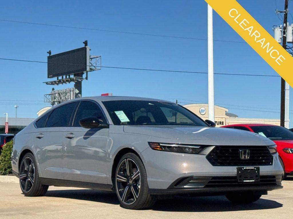 new 2025 Honda Accord Hybrid car, priced at $35,305