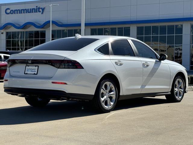 new 2025 Honda Accord car, priced at $29,845