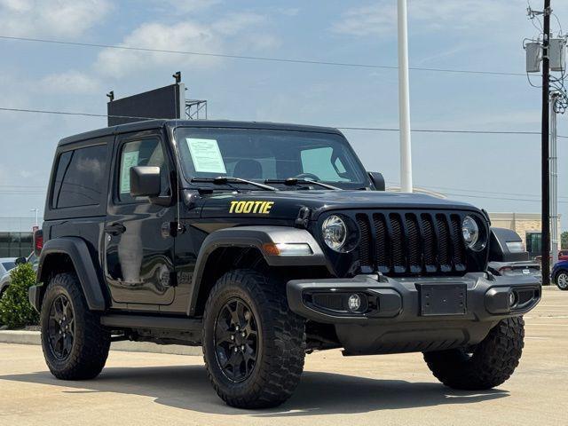 used 2022 Jeep Wrangler car, priced at $29,204