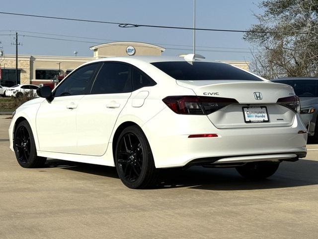 new 2025 Honda Civic Hybrid car, priced at $30,300