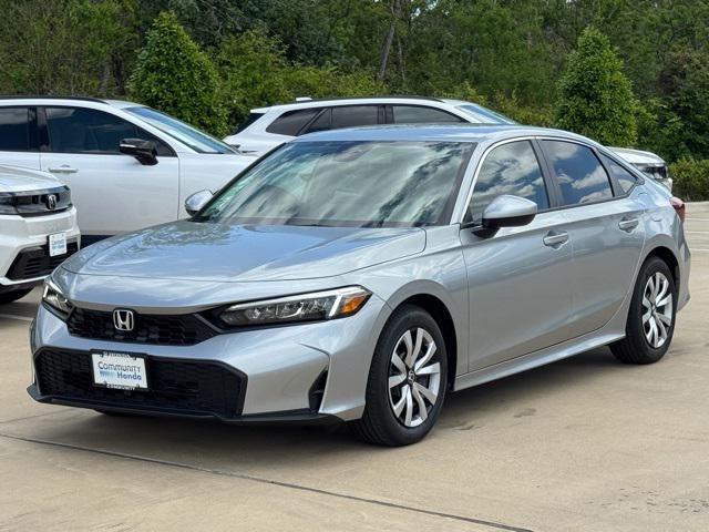 new 2025 Honda Civic car, priced at $25,400