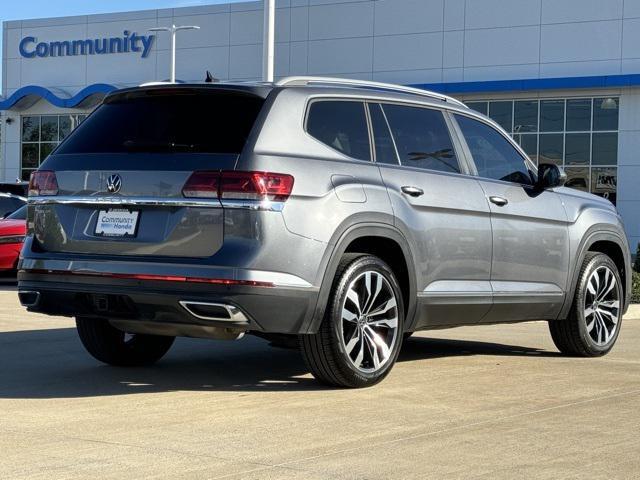 used 2021 Volkswagen Atlas car, priced at $25,000