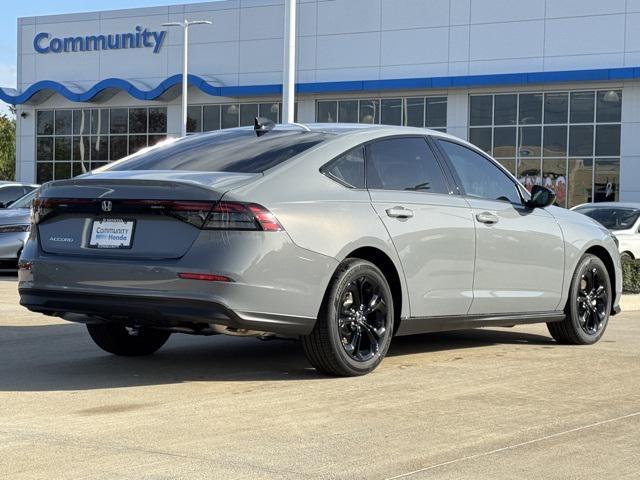 new 2025 Honda Accord car, priced at $32,110