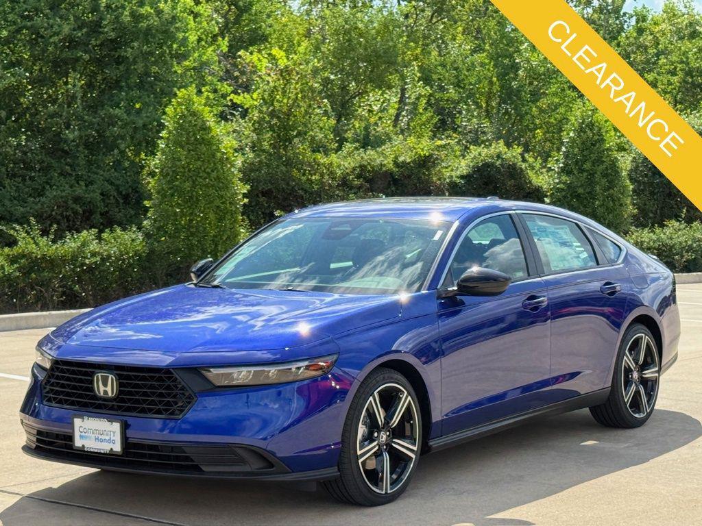 new 2025 Honda Accord Hybrid car, priced at $35,305
