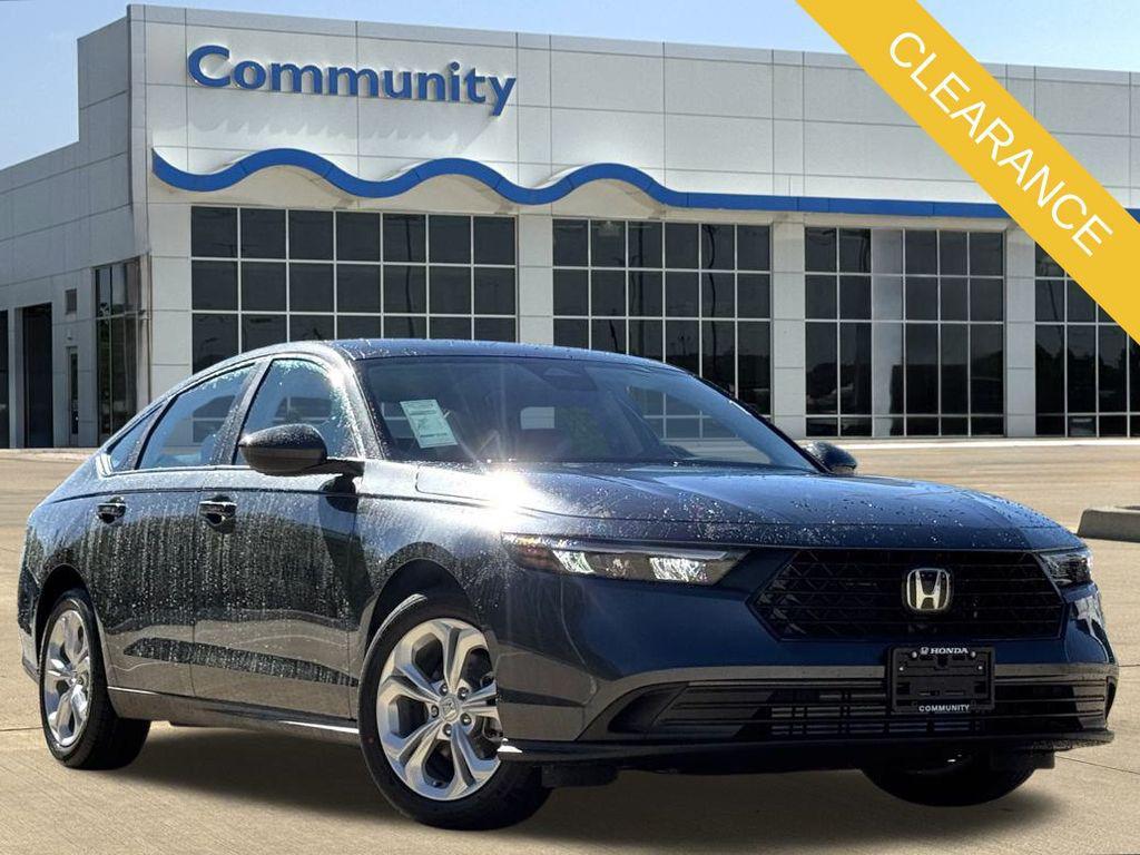 new 2025 Honda Accord car, priced at $29,490