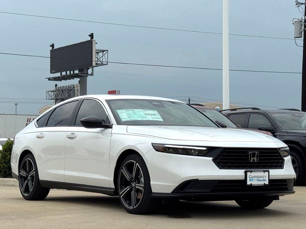 new 2025 Honda Accord Hybrid car, priced at $35,260