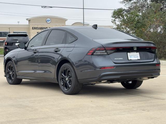 new 2025 Honda Accord car, priced at $31,655