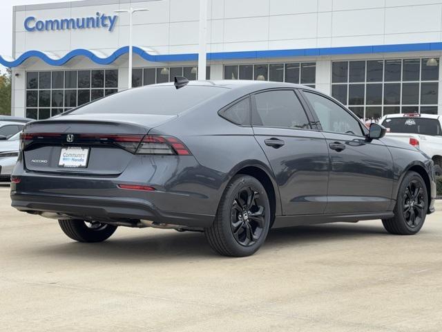 new 2025 Honda Accord car, priced at $31,655