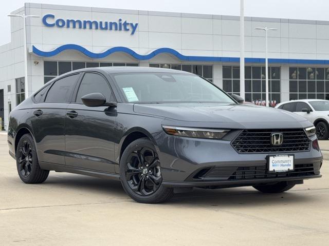 new 2025 Honda Accord car, priced at $31,655