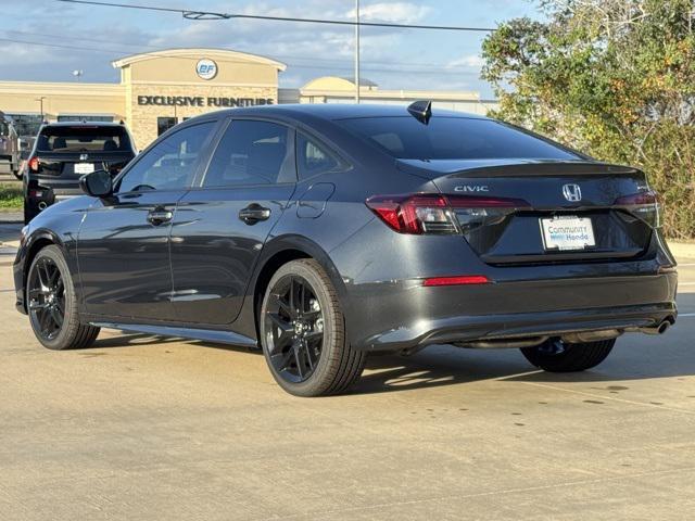 new 2025 Honda Civic car, priced at $27,345