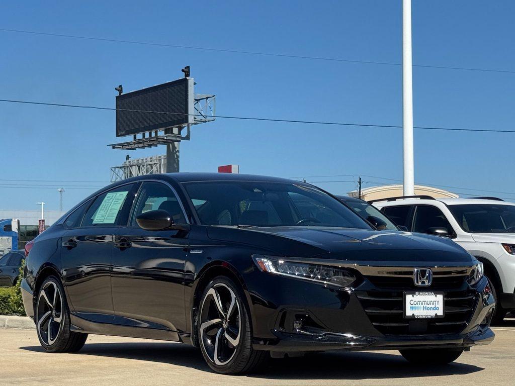 used 2022 Honda Accord Hybrid car, priced at $27,988