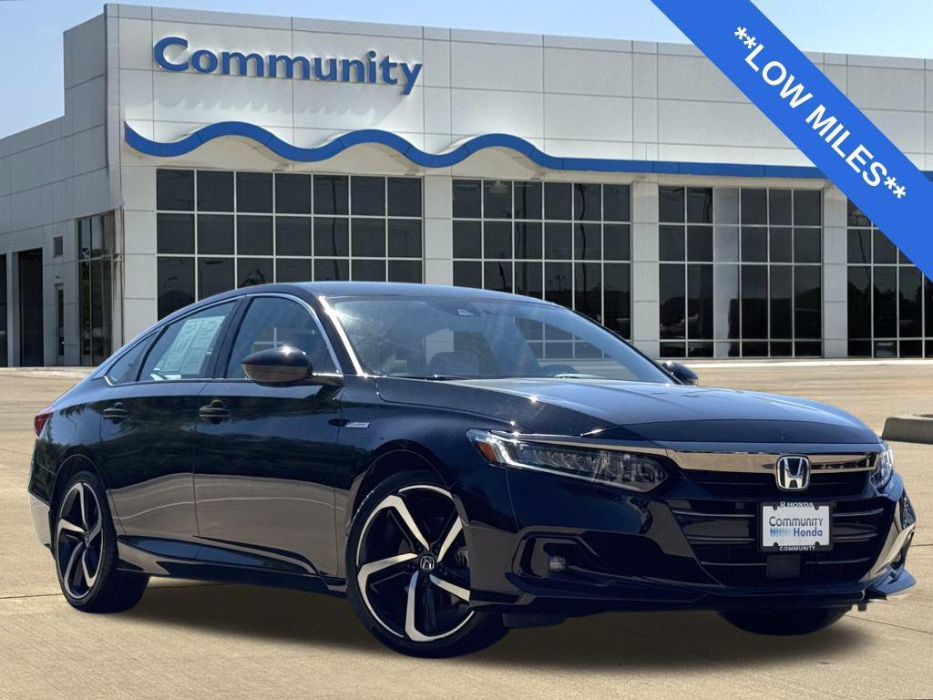 used 2022 Honda Accord Hybrid car, priced at $27,988