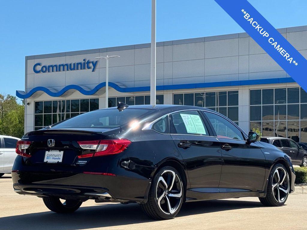 used 2022 Honda Accord Hybrid car, priced at $27,988