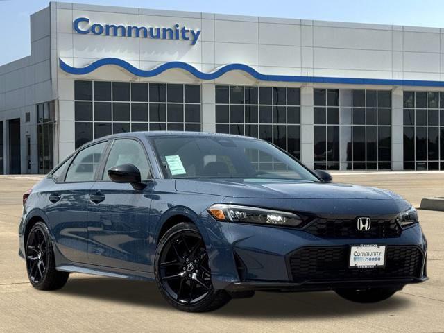 new 2025 Honda Civic car, priced at $27,855