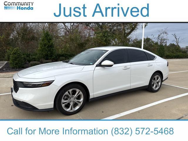 used 2023 Honda Accord car, priced at $24,585