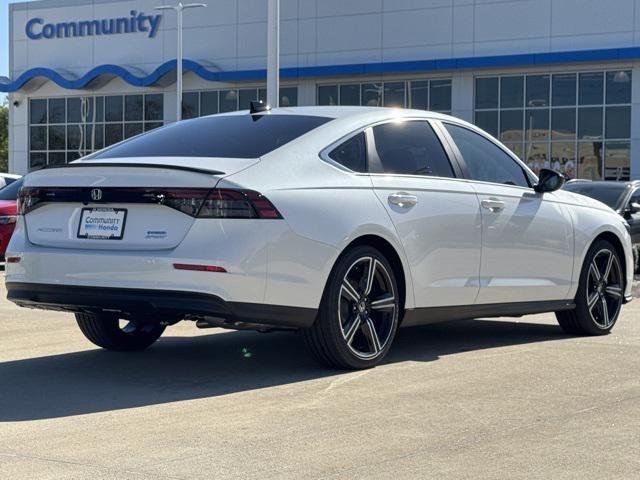 new 2025 Honda Accord Hybrid car, priced at $35,205