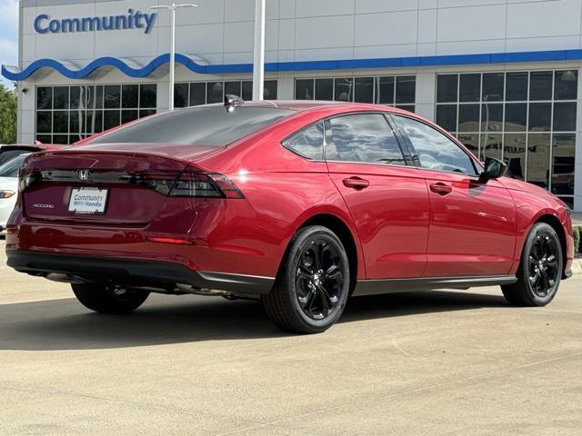 new 2025 Honda Accord car, priced at $32,110