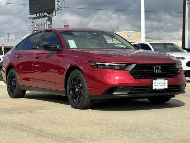 new 2025 Honda Accord car, priced at $32,110