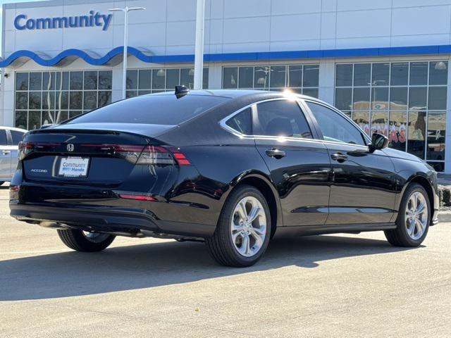 new 2025 Honda Accord car, priced at $29,390