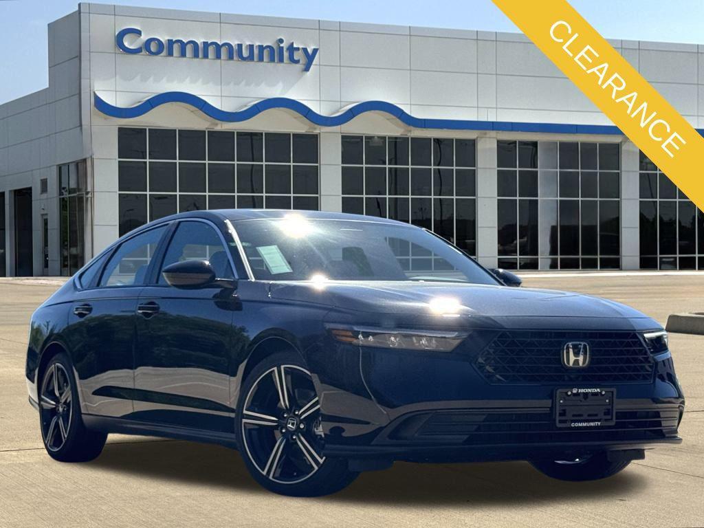 new 2025 Honda Accord Hybrid car, priced at $34,850