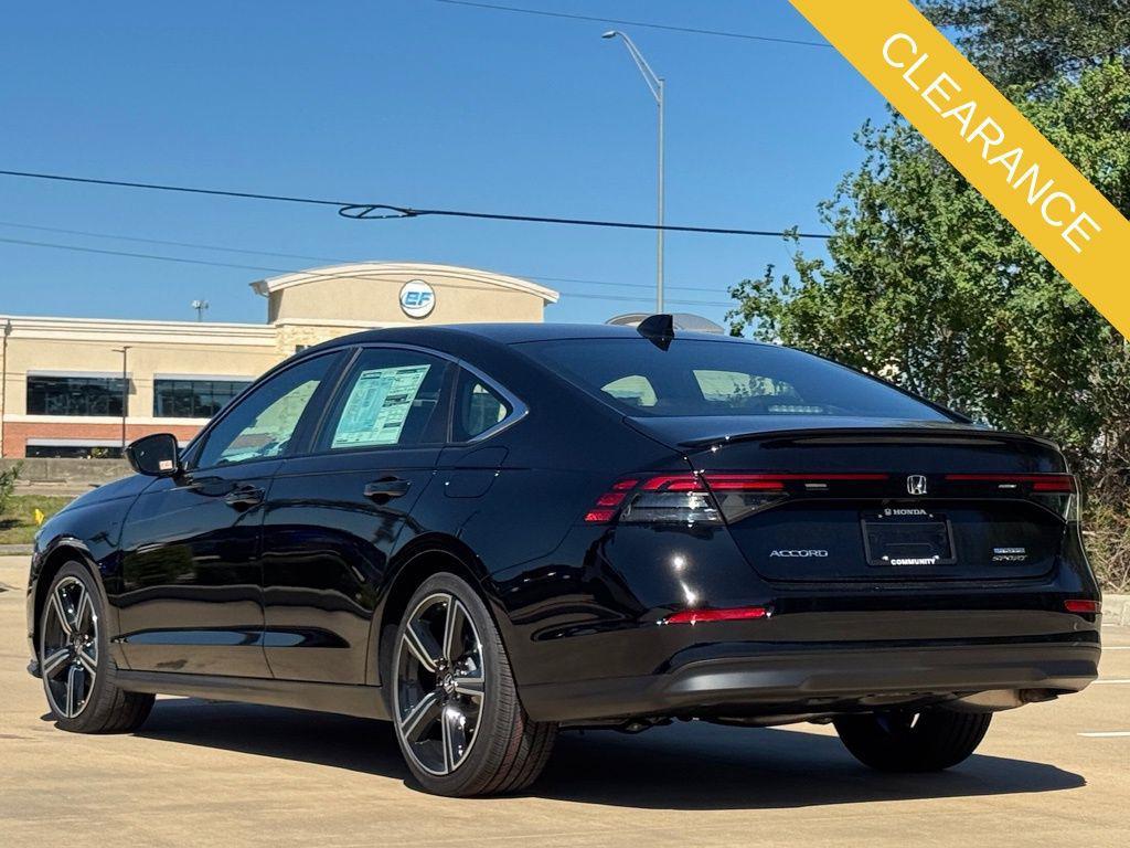 new 2025 Honda Accord Hybrid car, priced at $34,850