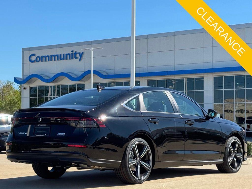 new 2025 Honda Accord Hybrid car, priced at $34,850