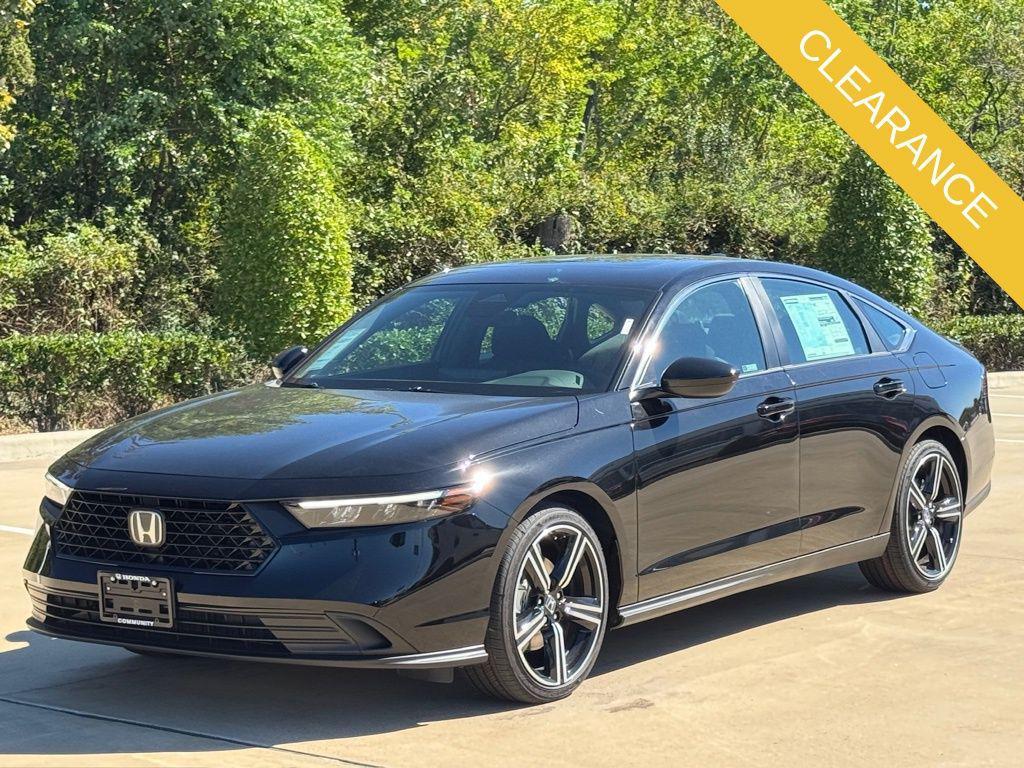 new 2025 Honda Accord Hybrid car, priced at $34,850