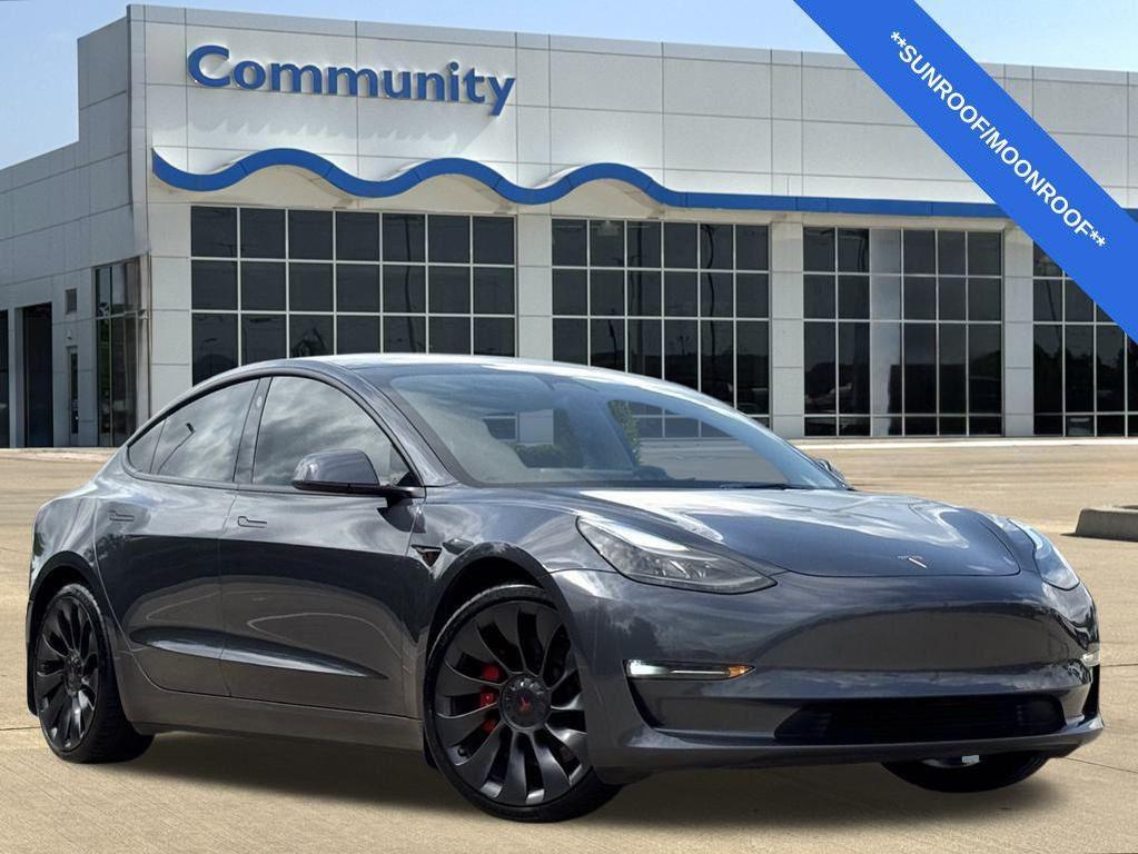 used 2023 Tesla Model 3 car, priced at $28,703