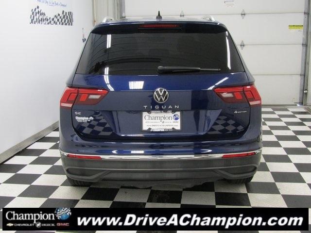 used 2022 Volkswagen Tiguan car, priced at $27,153