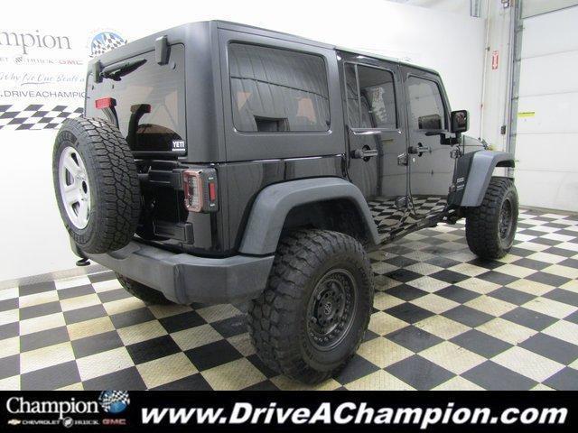 used 2017 Jeep Wrangler Unlimited car, priced at $21,300