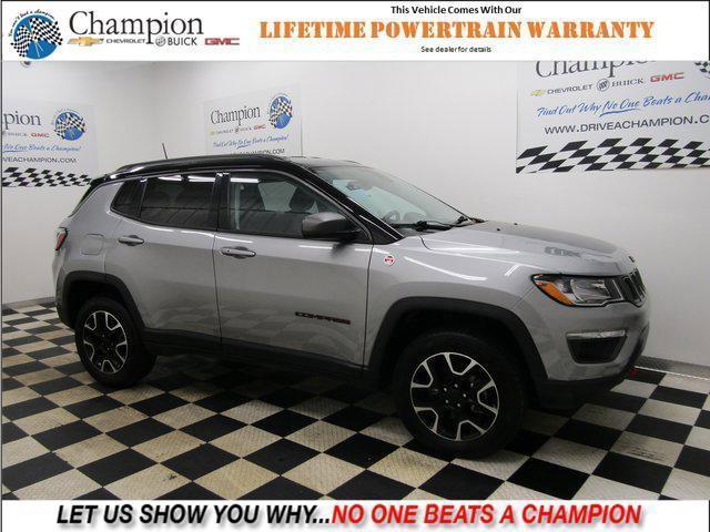 used 2021 Jeep Compass car, priced at $20,190
