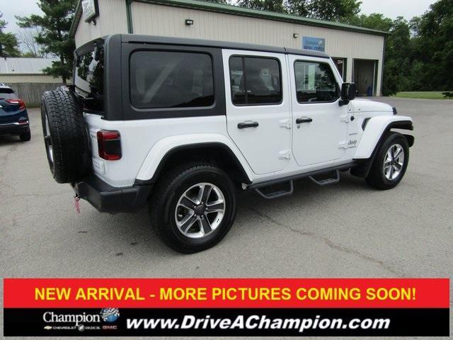 used 2021 Jeep Wrangler Unlimited car, priced at $34,153
