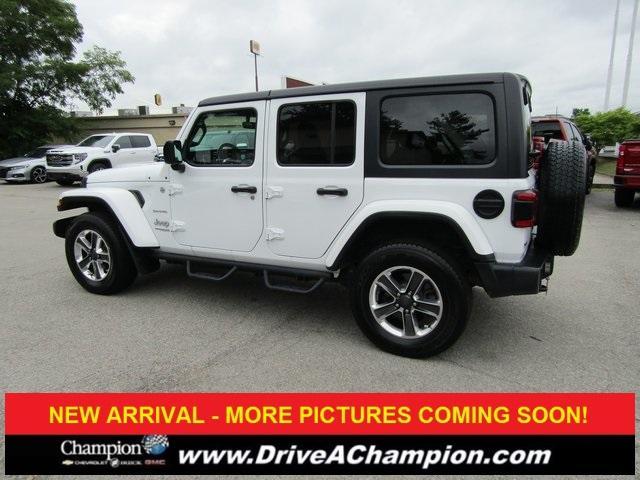 used 2021 Jeep Wrangler Unlimited car, priced at $34,153