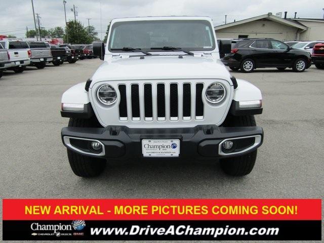 used 2021 Jeep Wrangler Unlimited car, priced at $34,153